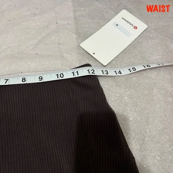 Lululemon Espresso Ribbed Softstreme Flared Pant Regular - Picture 5 of 10
